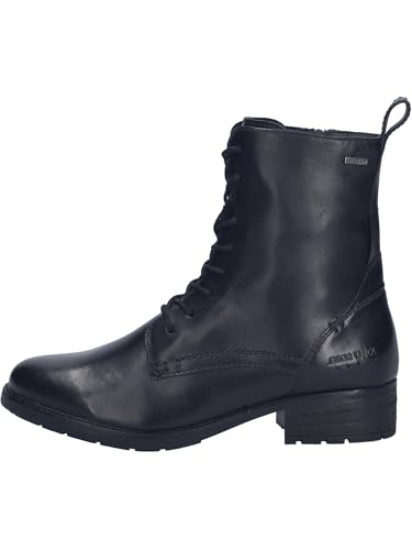 Josef Seibel Damen Klassische Stiefeletten Kate.50,Weite G (Normal),Wechselfußbett,wasserdicht,Boots,Stiefel,Bootee,schwarz,41 EU