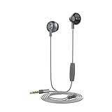 Muvit M1B - Auriculares in-Ear (estéreo, Acero, Conector de 3.5 mm) Color Gris Espacial