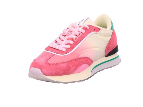 Flame Womens Fashion Trainers in Pink Multicolour
