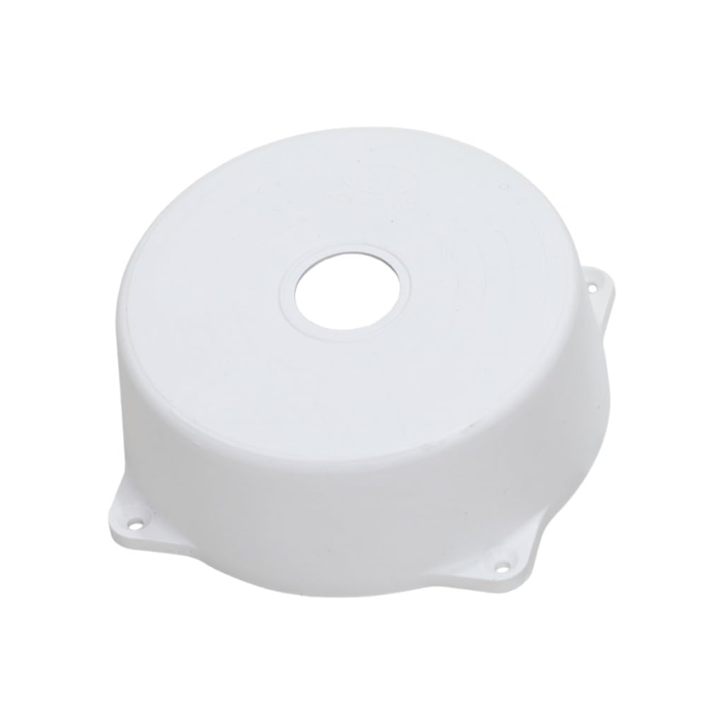 PRO-113 Universal CCTV Camera Junction Box, White, UV-Resistant PP5 Plastic, 4.53x1.65 Inch, Wall/Ceiling/Pole Mount, Weather-Resistant | (4 Pack)