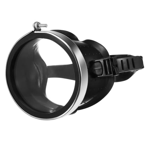 Toddmomy Gafas de Buceo Panorámicas Antiempañantes con Lente de Templado y para y Natación Equipo Unisex para Adultos