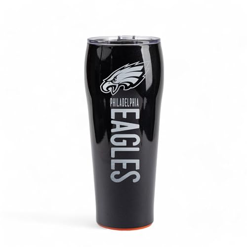 The Memory Company Officially Licensed 24oz Smart Grip Tumbler, Philadelphia Eagles