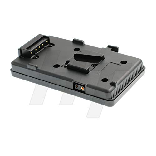 Placa Gold Mount de 3 pernos para batería V-Mount con salida D-Tap IDX en cámaras Panasonic