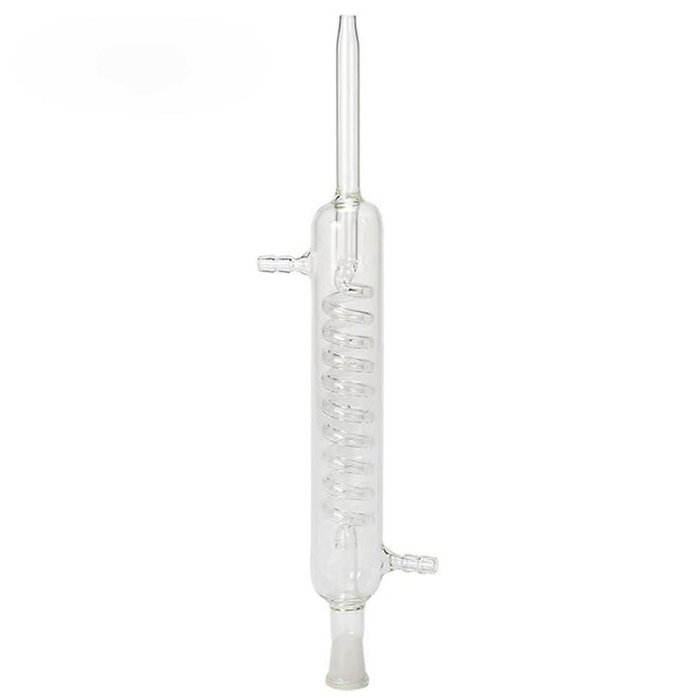 Aparato De Laboratorio De 500ml, Matraz De Fondo Redondo Con Bobina, Tubo Condensador De Vidrio De 20mm De Diámetro, 1 Unidad