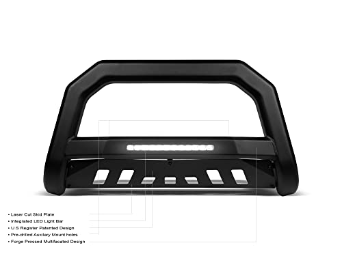 Image of Armordillo 8710517 AR-T Series LED Bull Bar - Matte Black Fits 2010-2024 Toyota 4Runner