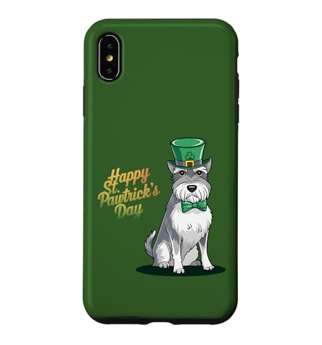 Happy St. Pawtrick's Day �~�j�`���A�V���i�E�U�[ �p�g���b�N�̓� �X�}�z�P�[�X iPhone XS Max �p