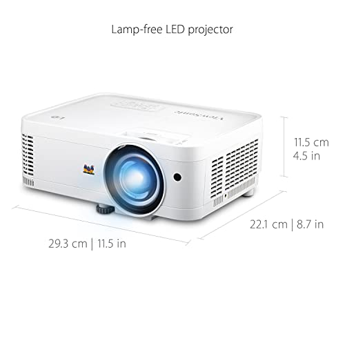 Viewsonic LS550WH vidéo projecteur Projecteur à focale standard 2000 ANSI lumens LED WXGA 1280x800 Neuf - vue 10