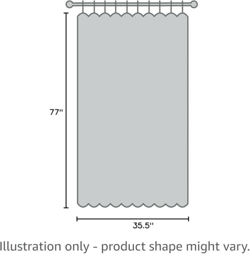 BeadedString Natural Wood and Bamboo Beaded Curtain-77 in high (Blue, 35.5" Wide)