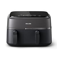 Philips Dual Basket Air Fryer - Cottura sana, veloce e versatile, Friggitrice ad aria con Doppio...