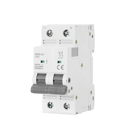 Disjoncteur miniature DC 6KA haute coupure pour sécuriser le courant 500V