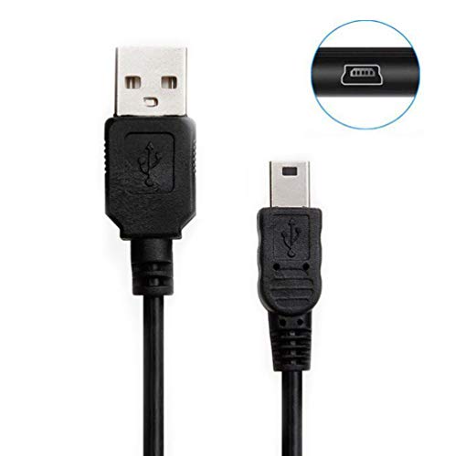 Mini USB Cable,USB Charging Cable Cord Compatible with Uniden Bearcat BC125XLT, BC75AT, BCD325P2, BCD436HP, SR30C Handheld Scanner