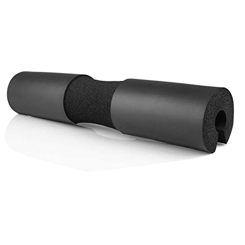 Squat Pad Barbell Pad, Gym Squats Lunges Hip Thrusts Foam Sponge Cushion Squat Shoulder Support Protective Relief to Neck Weight Lifting Accessories Fitness Padded Training Equipment(Black)