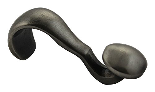 Image of Heavy Gauge Antique Pewter Picture Hook