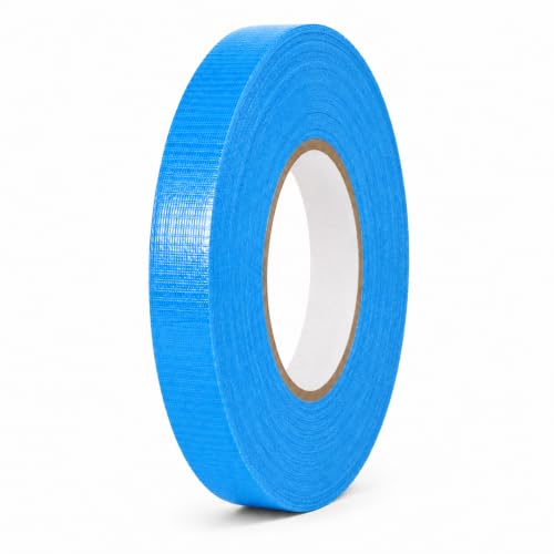 Image of GGR Supplies CDT-36 Industrial Grade Cloth Duct Tape, Sky Blue 1 Inch x 60 Yards, Waterproof UV Resistant Heavy Duty, Clean Removal with No Sticky Residue for Repairs, Packaging, and Bundling