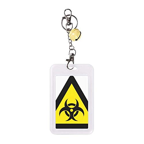 Manchon de protection triangle d'avertissement jaune et noir pour carte de crédit