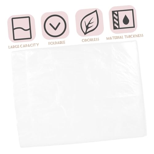 Abaodam 100 piezas bolsas desechables para baño de pies miniatura 3