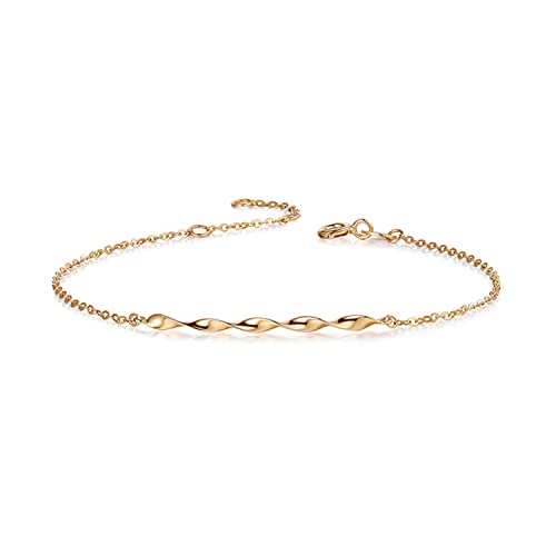 K18ゴールドアンカーモチーフブレスレット