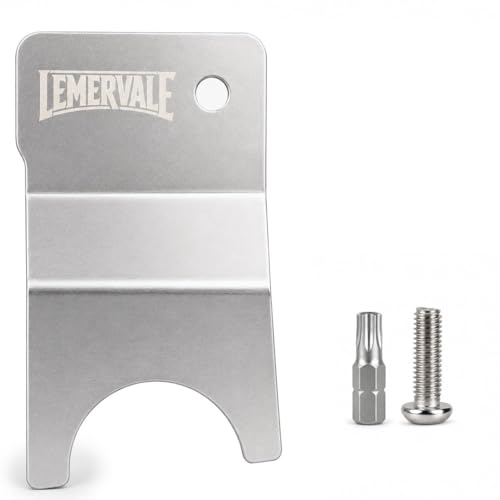 Lemervale Tailgate Lock Anti-Theft Protector for Toyota Tacoma 2024 2025 2026 - Stainless Steel Truck Bed Security Hinge Bracket Fit for Toyota Tacoma Accessories