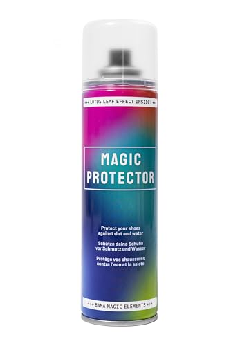 BAMA Spray Protector Mágico Impermeabilizante - Protección Ecológica para Zapatillas, Piel y Textiles - Sin Silicona ni Propelentes - Certificado Oeko-Tex® - 200ml