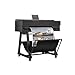 HP DesignJet T870 Large Format 24-inch Plotter Printer, for Easy Multi-Size Prints (AM0X9H)