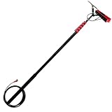 forestalk Barra de limpieza de ventanas, kit de limpiador de ventanas de 3,6 a 10,8 m, poste de alimentación de agua/manguera, equipo de cepillo de limpieza de ventanas, paneles fotovoltaicos y