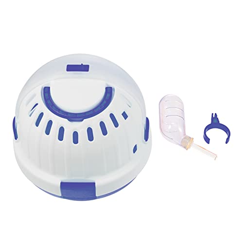 FONDOTIN Travel-Friendly Hamster Carrier Compact Portable Cage for Hamsters Gerbils Chinchillas Squirrels and Hedgehogs for Outings