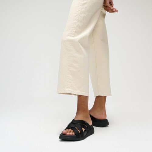 Image of FitFlop Women's, F-Mode Go Webbing Flatform Strappy Slide Sandal