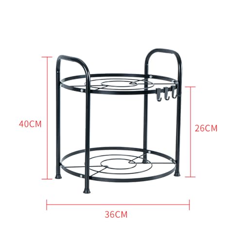 Pan Organizer Rack for Kitchen Storage - Space-Saving Stand for Pots & Pans - Efficient Organization Solution for Easy Access - Image 6