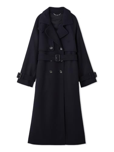 [セルフォード] ウール混ロングトレンチコート CWFC255002 レディース DNVYのサムネイル