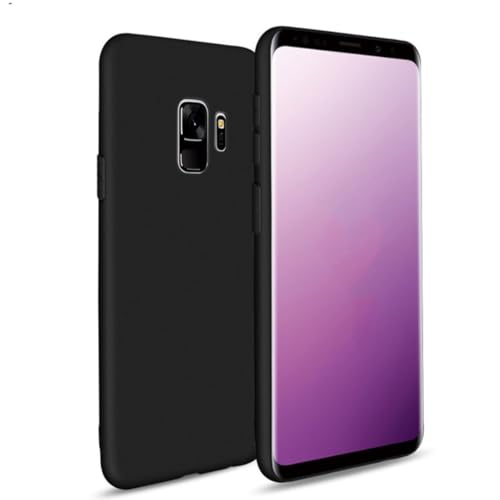 Funda Ricestate a Prueba de Golpes para Samsung S9/S9 Plus, Funda de Silicona Suave de TPU para Samsung Galaxy S9/S9 Plus (para Samsung S9 Plus/Negro)