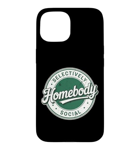 Homebody Selectively Social �r���e�[�W ���Љ�I �����I �X�}�z�P�[�X iPhone 15 �p