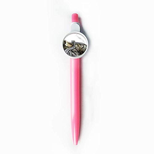 Stylo à bille rétractable motif chinois Grande Muraille encre bleue haute qualité
