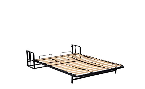 Doppel- Wandbett (Längs) 140x200cm, Klappbett, Schrankbett, Gästebett, Funktionsbett, Vertical 140cm x 200cm - 6