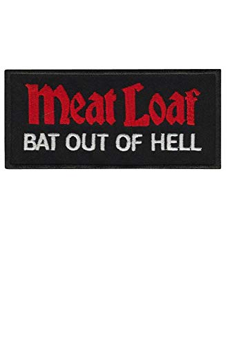 Meat Loaf Bat Out of Hell Patch Badge Embroidered Iron on Applique Souvenir Accessory