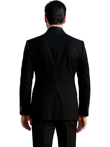 Men's Mr Jh Wick Ballerina Chap 5 Keanue Reeves Black Formal Suit, Classic Business Attire with Vest and Blazer4
