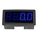 4 Digitaler LED-Tachometer, Drehzahlmesser-Drehzahlmesser + Hall-Näherungsschalter-Sensor NPN (BLAU)
