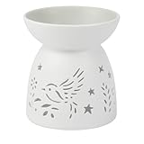 luminaire fleur beige Matériau en céramique durable : la construction en céramique blanche de haute qualité garantit une résistance à la chaleur et une utilisation durable.