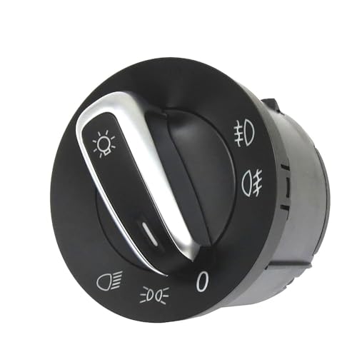 Interruptor de faros delanteros para VW Touran 2003-2010 con luces de niebla mando de recambio 5ND941431A