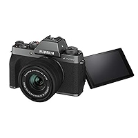 Fujifilm X-T200 Mirrorless Digital Camera, Champagne Gold with