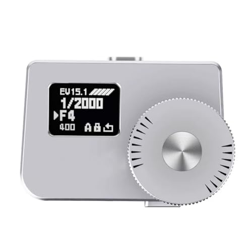 Suoumwa AH-M1-Kamera Lichtmesser für die Fotografie Fotografie Lichtmessungsinstrument mit OLED-Display Echtzeit-Messfunktion B
