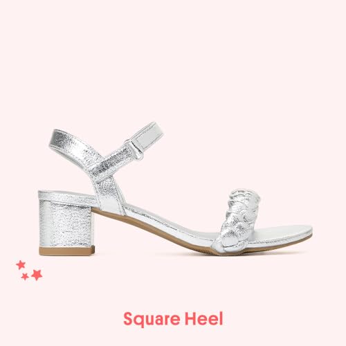 Image of FabKids Girls Braided Open Toe Ankle Strap Flat Lightly Padded Sandals Summer Holiday Party Dress Shoes for Toddler Little Kid Big Kid
