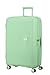 American Tourister Soundbox - Hartschalen-Koffer Groß, 77 cm - Trolley mit 4 Rollen, TSA-Schloss, erweiterbar & leicht, 97/110L, Grün (Pastel Green)