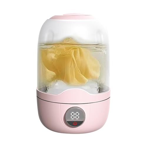 Lave-Linge Pour Sous-Vêtements - Mini Machine à Laver Compacte,Tasse À Linge Rechargeable...