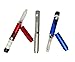 GXZ Health V2 Reusable Injection Pen Set – 3 Pens - Blue, Red and Silver