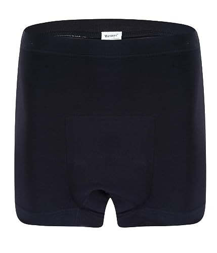 Image of Adult Male Incontinence Underwear-Trunk Style-Bladder Control Briefs Washable And Reusable Urinary Brief For Men Cotton With Front Absorption Area(S)