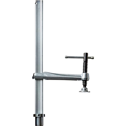 Bessey Tools Welding Table Clamp with Variable Throat - 12in. Max. Clamping Height, 1,100-Lb. Force, Model Number TW28-30-12K
