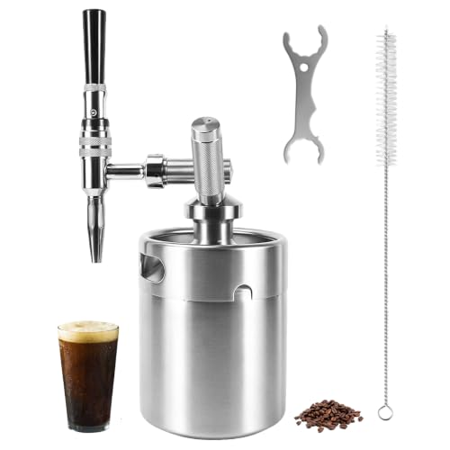 64oz SS Nitro Keg with Faucet