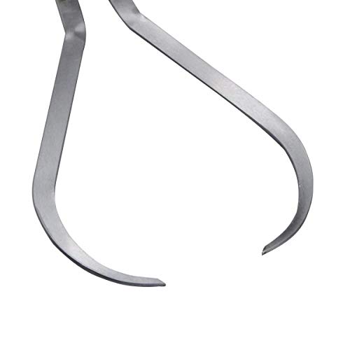 Kissbuty Spring Inside Outside Divider Caliper Set Measures 8 Inch Machinist Tools 3-Pack, 230Mm Leg Length #TOP5