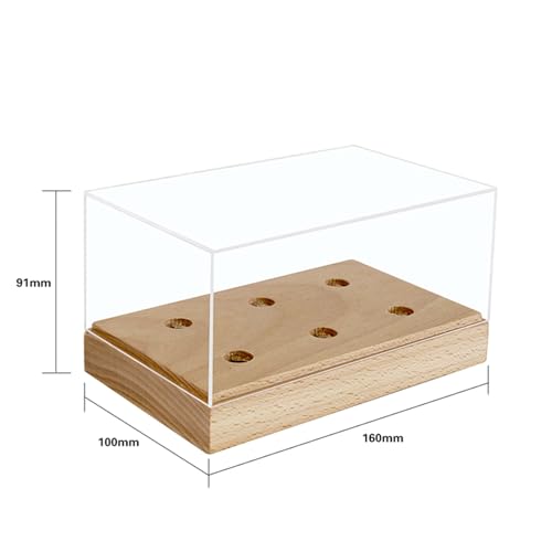 Caja de cartucho phono rieder con soporte protector de polvo de 2 piezas 6