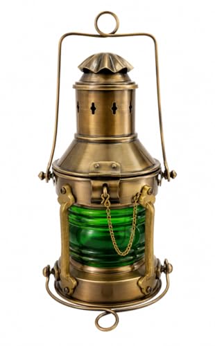 Antique Kerosene Oil Lantern Boat Oil -Maritime Nautical Antique -Lantern-Boat